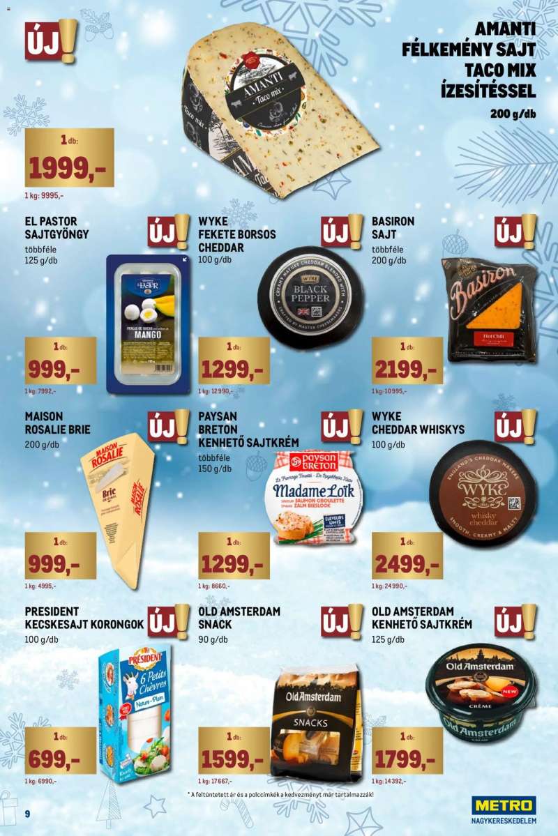Metro Ünnepi katalógus 9 oldal