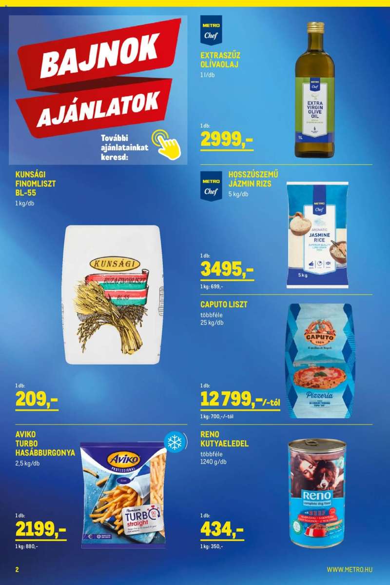 Metro Élelmiszer és Szezonális katalógus 2026/01 2 oldal