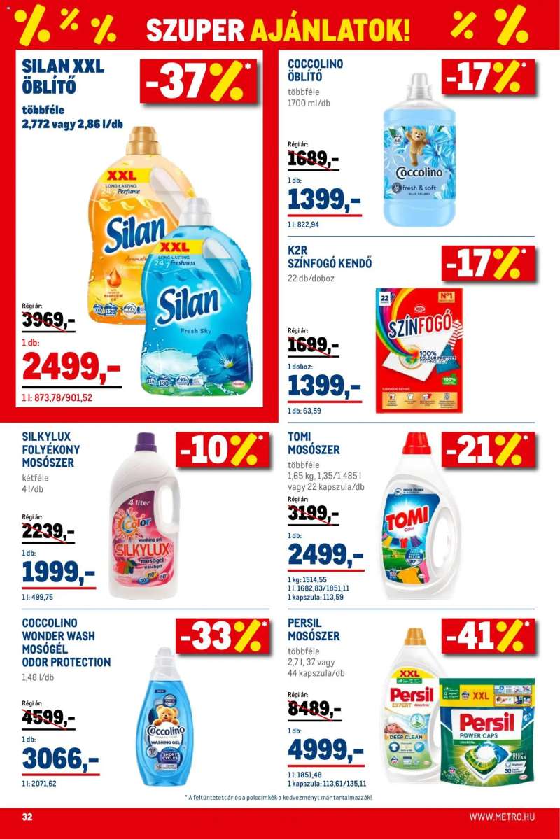 Metro Élelmiszer és Szezonális katalógus 2026/01 32 oldal
