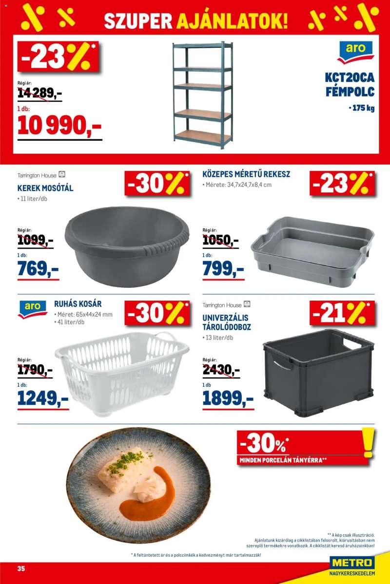 Metro Élelmiszer és Szezonális katalógus 2026/01 35 oldal