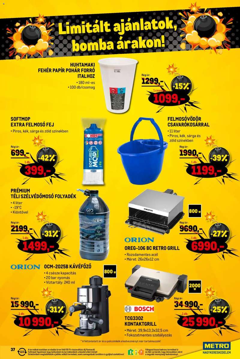 Metro Élelmiszer és Szezonális katalógus 2026/01 37 oldal