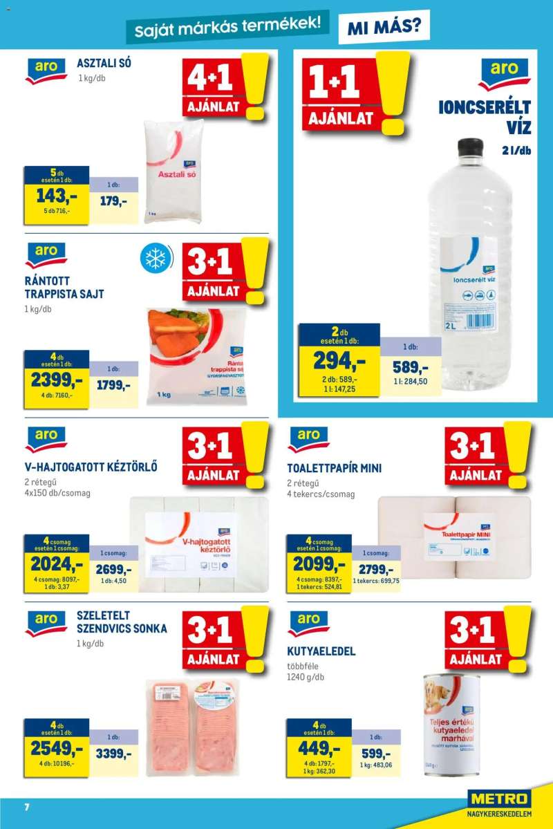Metro Élelmiszer és Szezonális katalógus 2026/01 7 oldal
