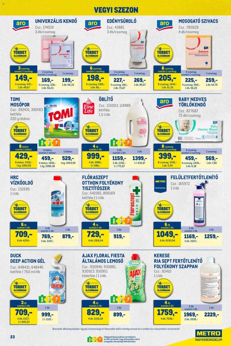 Metro Nagy Ajánlatok Kiskereskedőknek 15 oldal