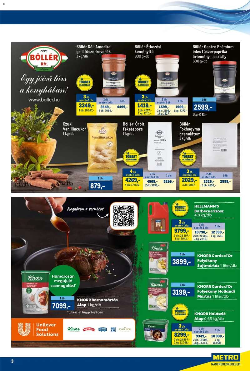 Metro Akciós újság Metro 3 oldal