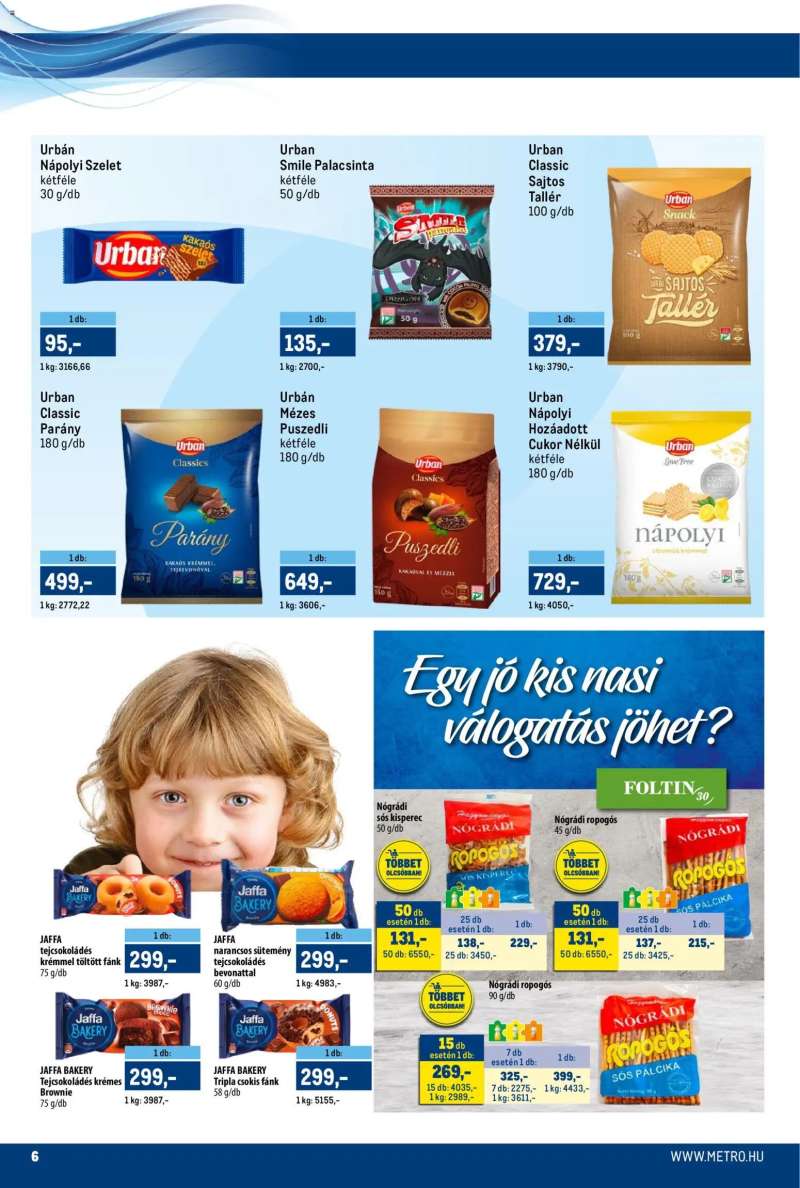 Metro Akciós újság Metro 6 oldal