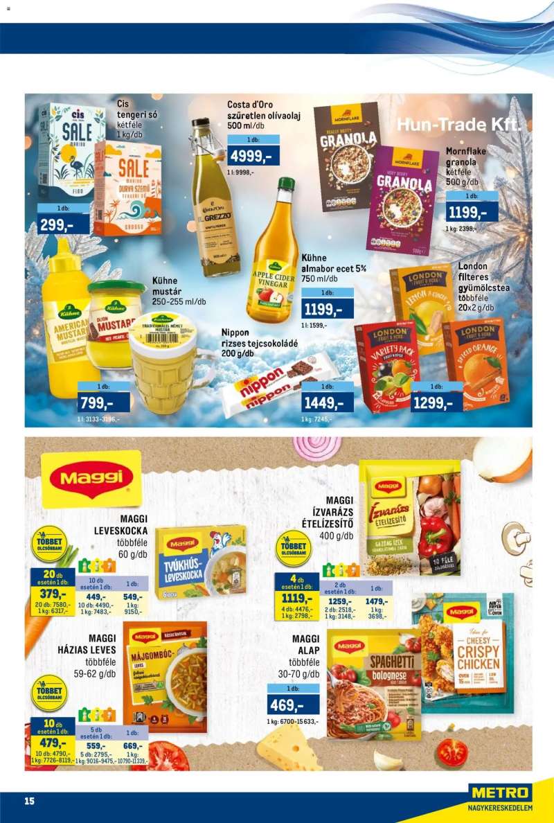 Metro Akciós újság Metro 7 oldal