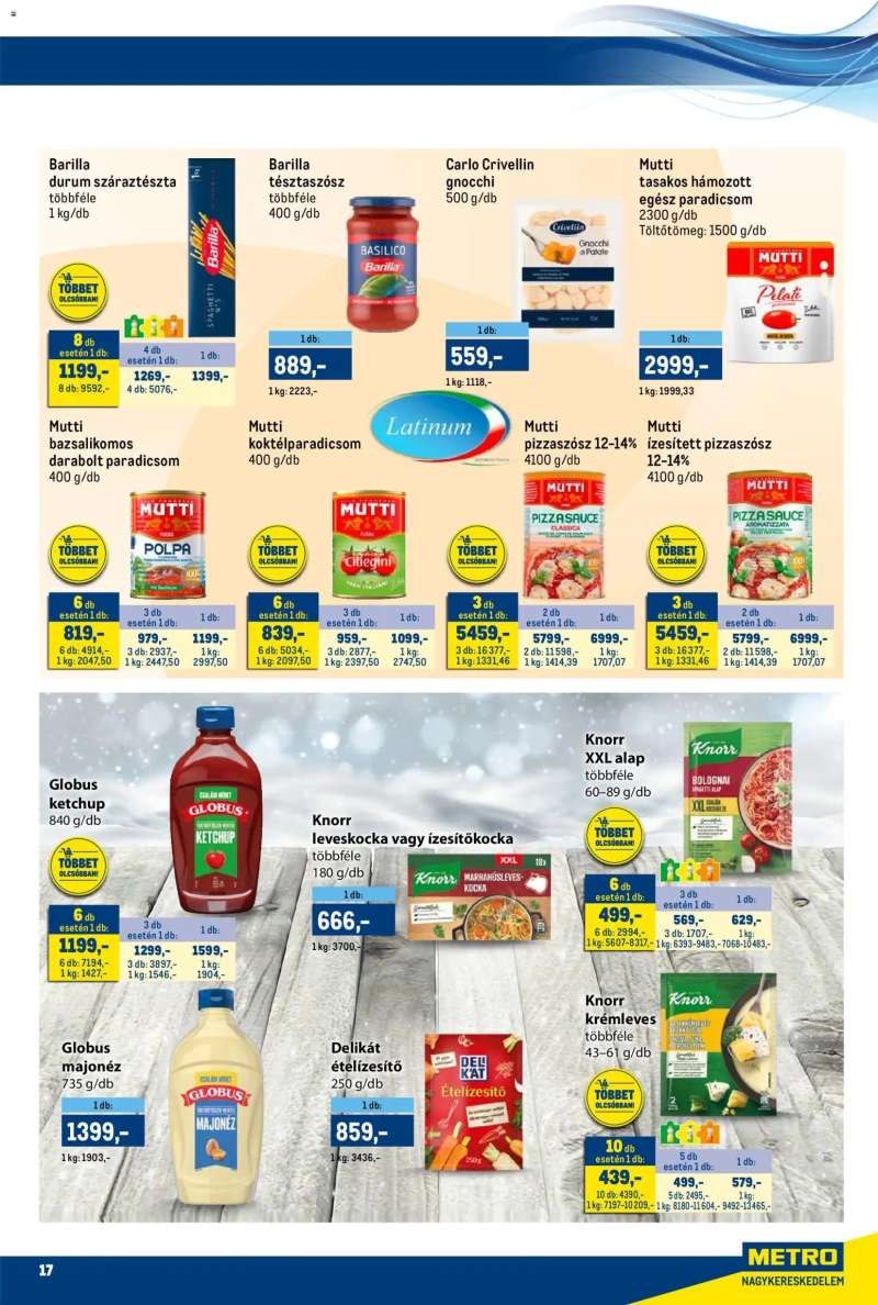 Metro Akciós újság Metro 9 oldal