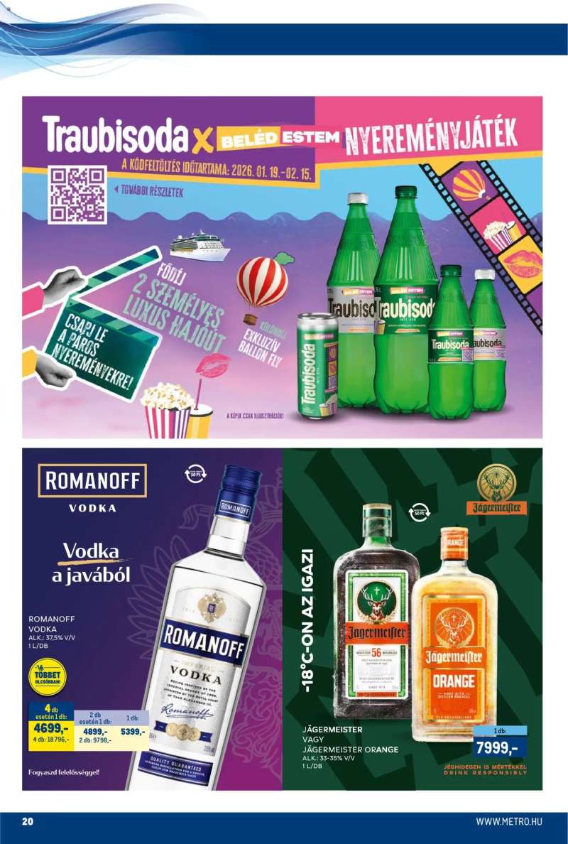 Metro Akciós újság Metro 12 oldal