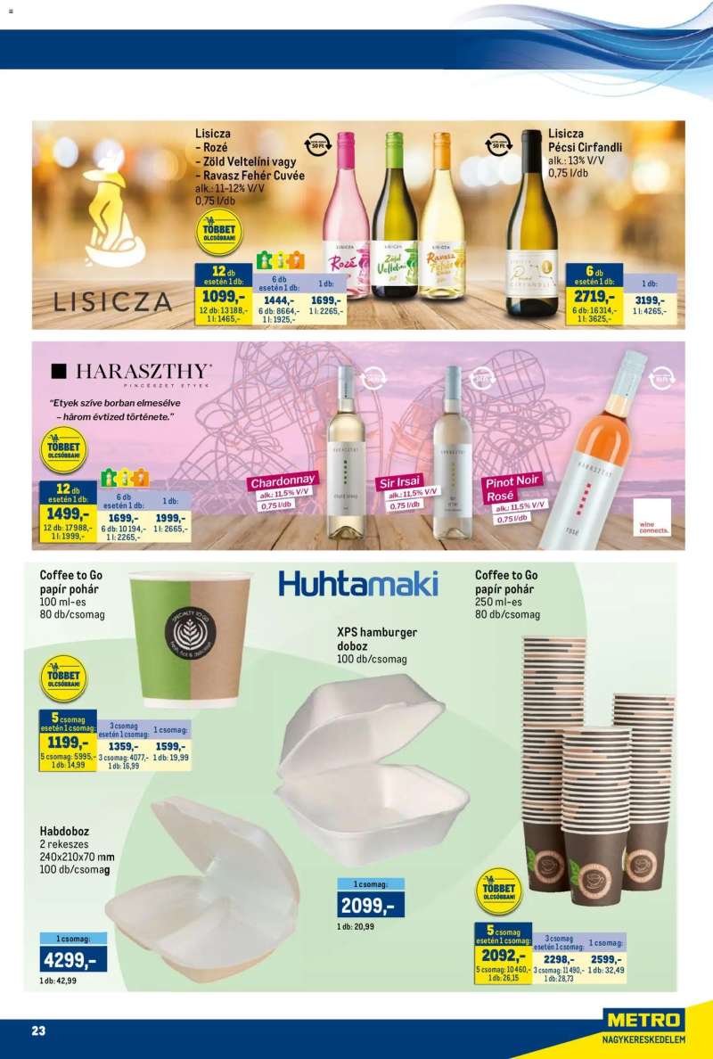 Metro Akciós újság Metro 15 oldal