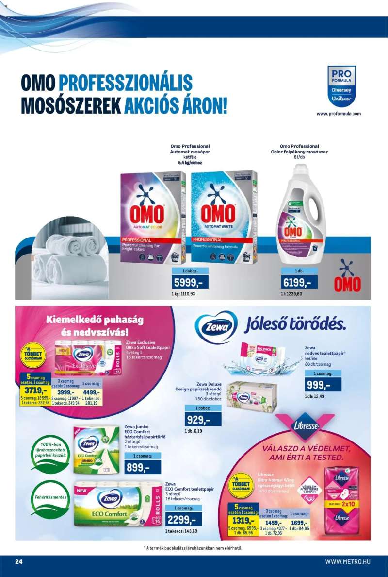 Metro Akciós újság Metro 16 oldal