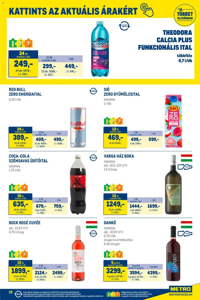 Metro Élelmiszer és Szezonális katalógus 2026/02 15 oldal