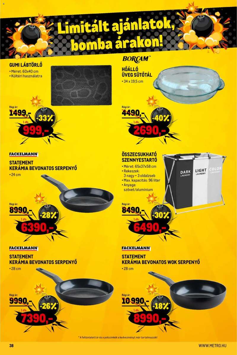 Metro Élelmiszer és Szezonális katalógus 2026/02 38 oldal