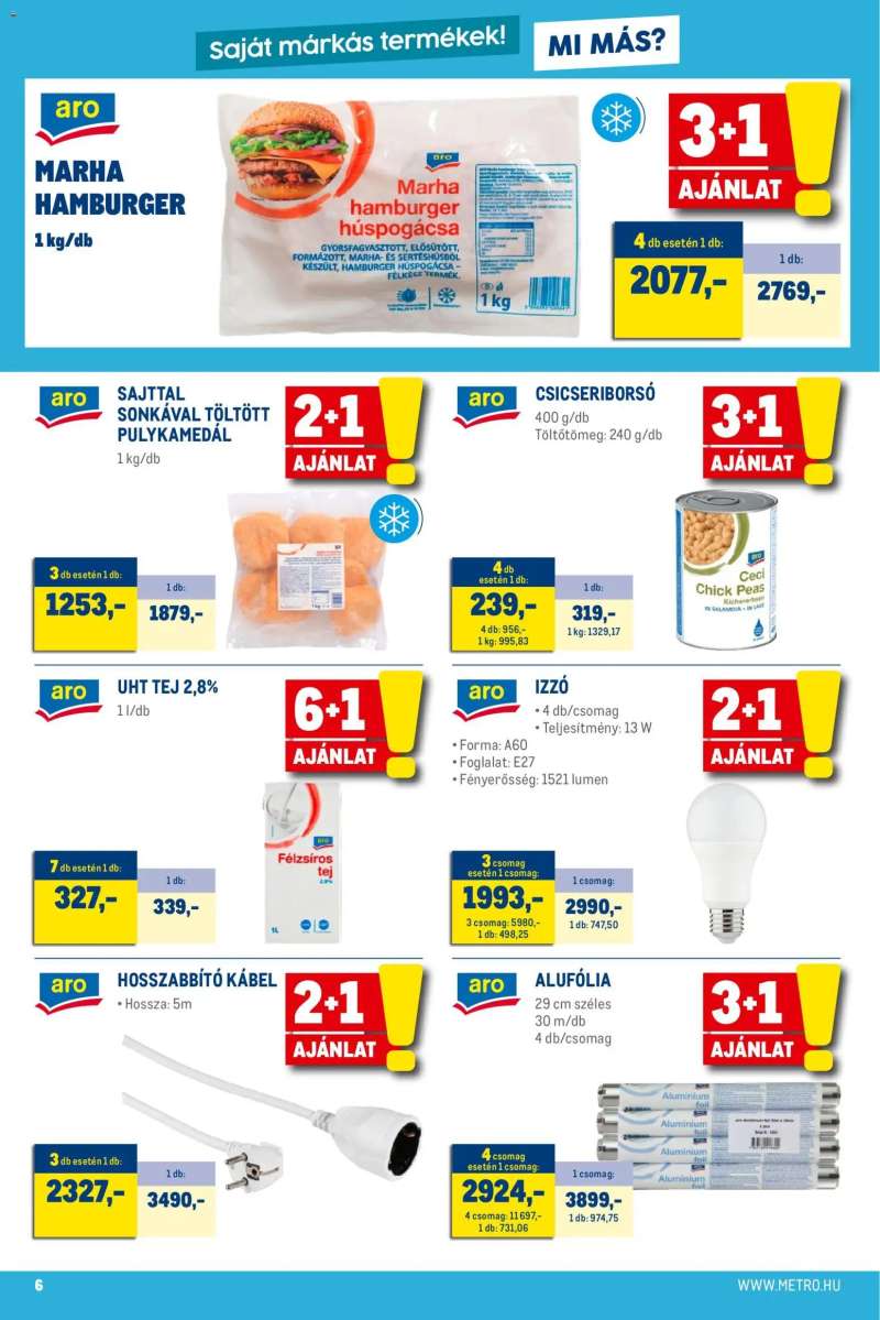 Metro Élelmiszer és Szezonális katalógus 2026/02 6 oldal