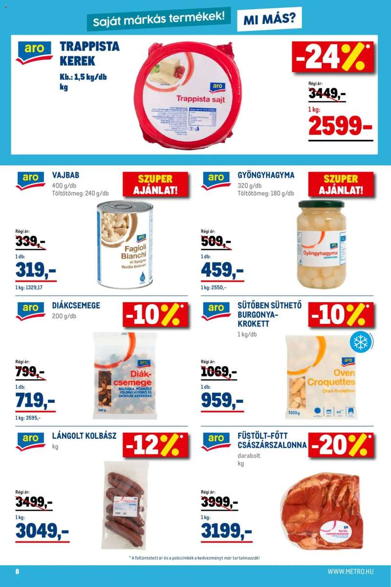 Metro Élelmiszer és Szezonális katalógus 2026/02 8 oldal