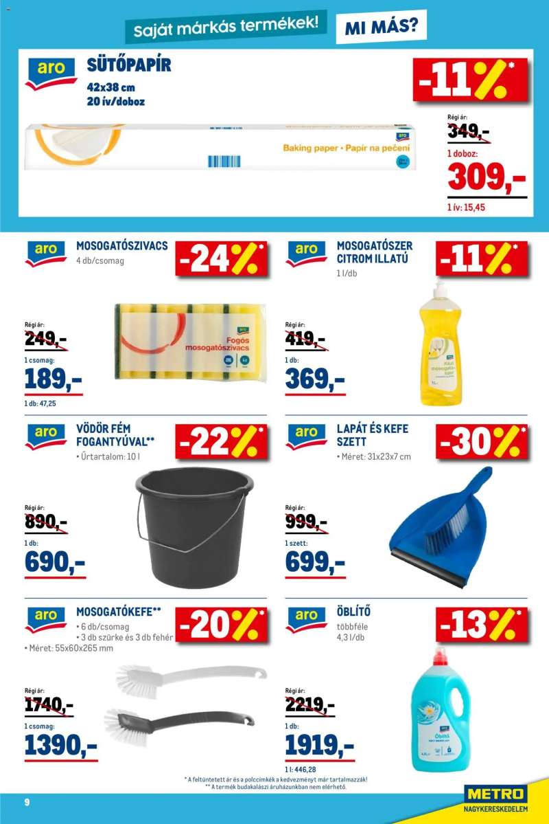 Metro Élelmiszer és Szezonális katalógus 2026/02 9 oldal