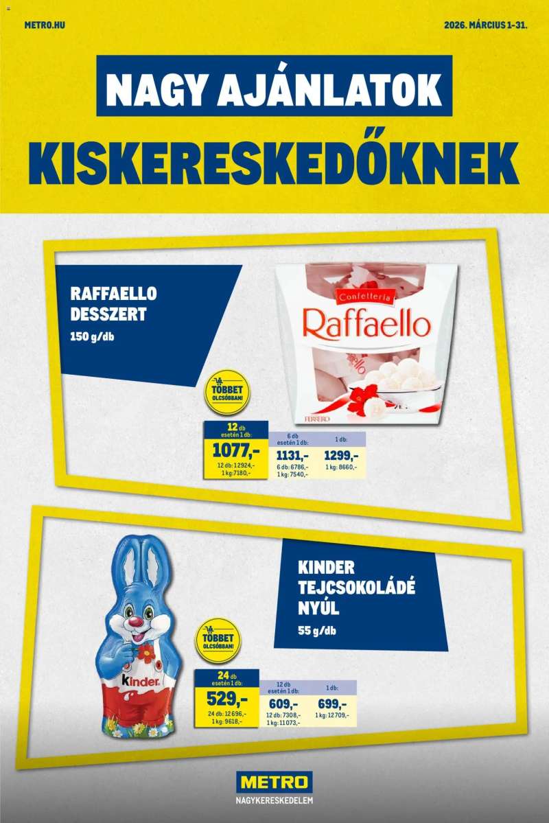 Metro Akciós újság Metro 1 oldal