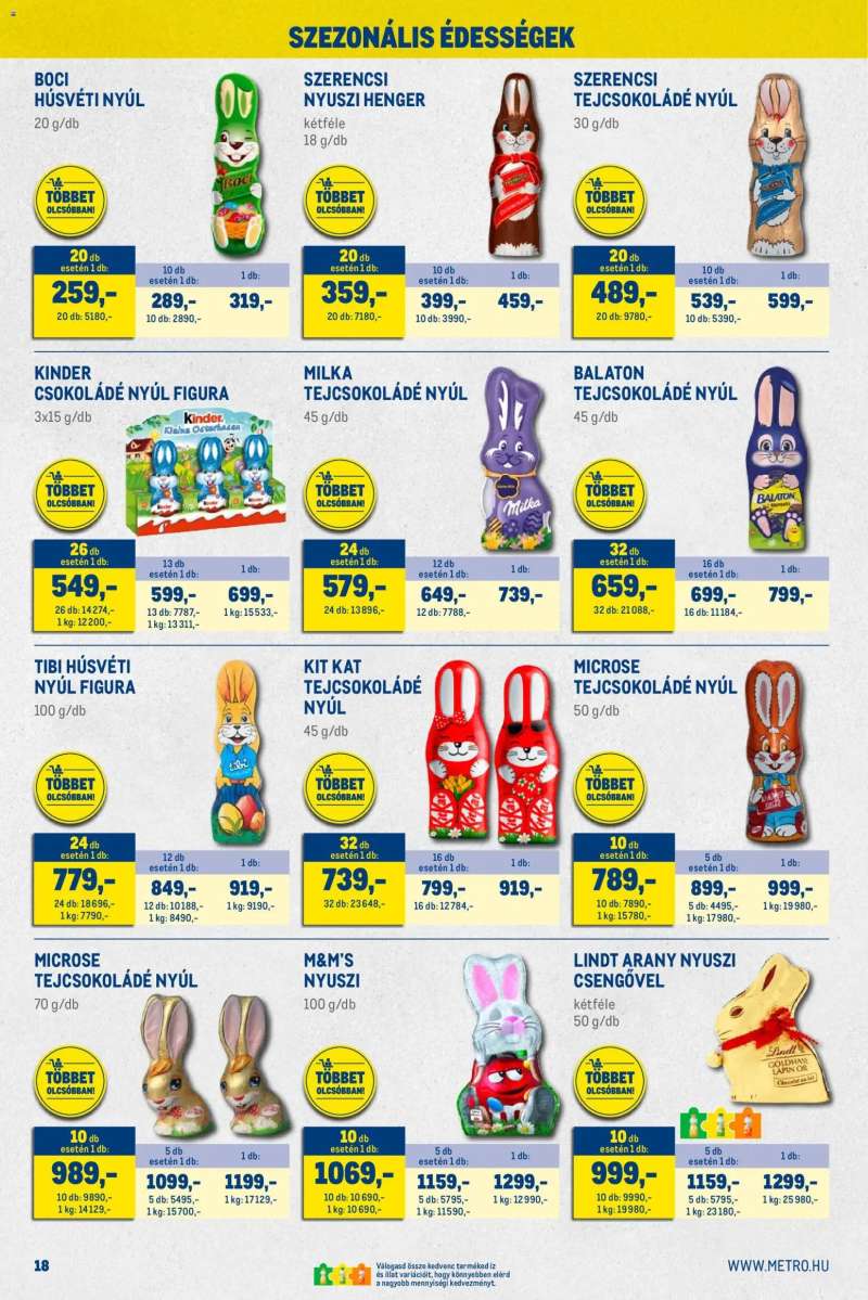 Metro Akciós újság Metro 18 oldal