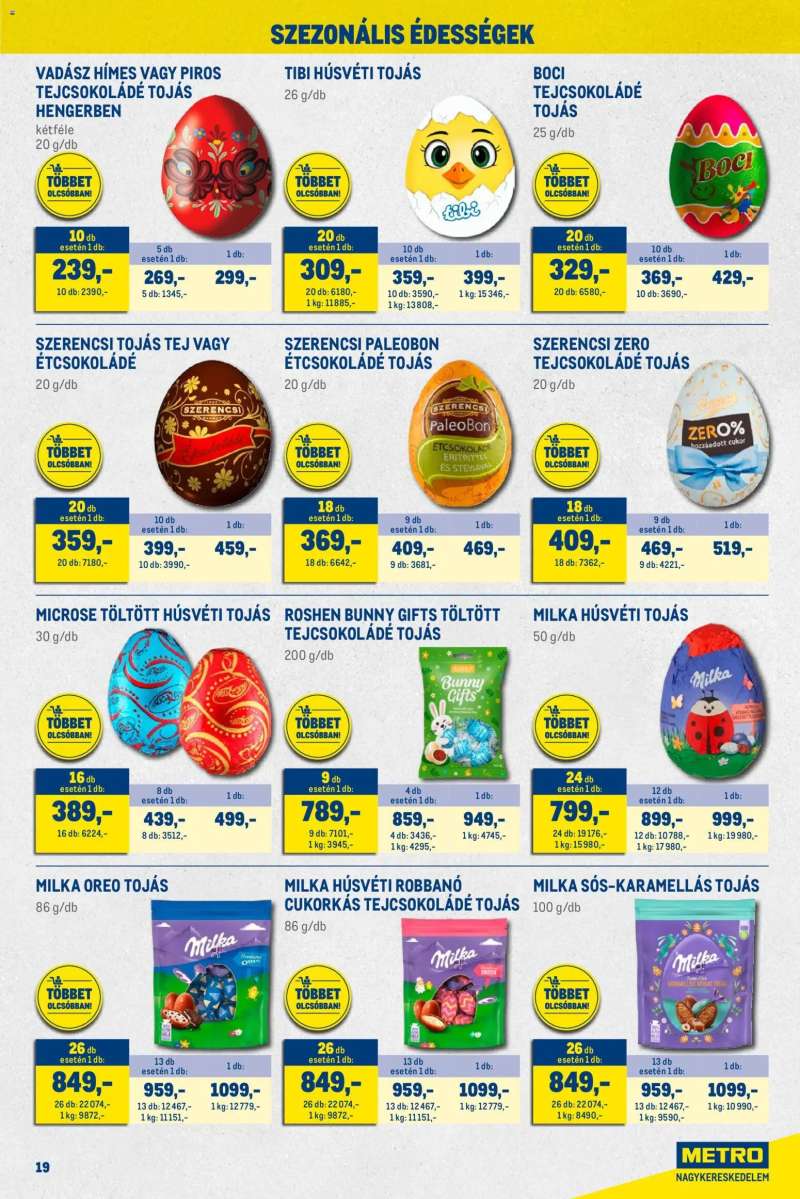 Metro Akciós újság Metro 19 oldal