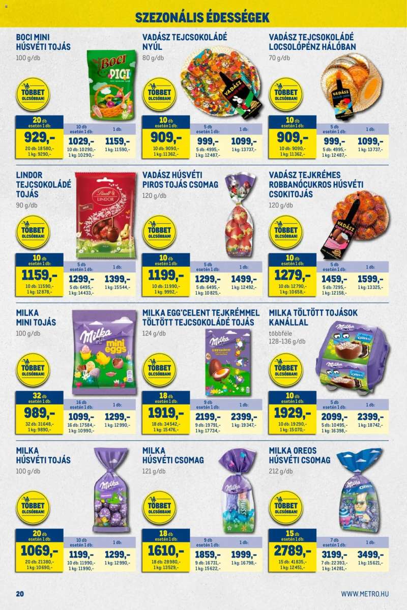 Metro Akciós újság Metro 20 oldal