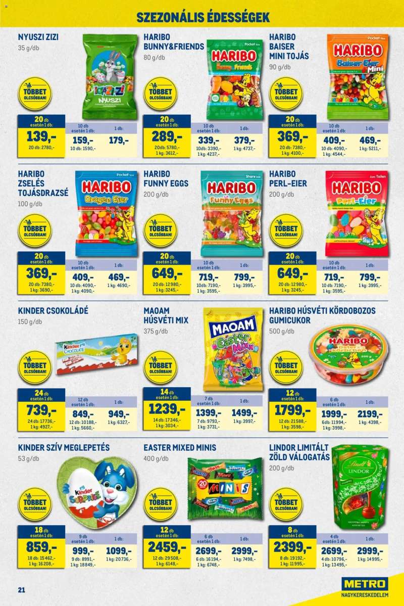 Metro Akciós újság Metro 21 oldal