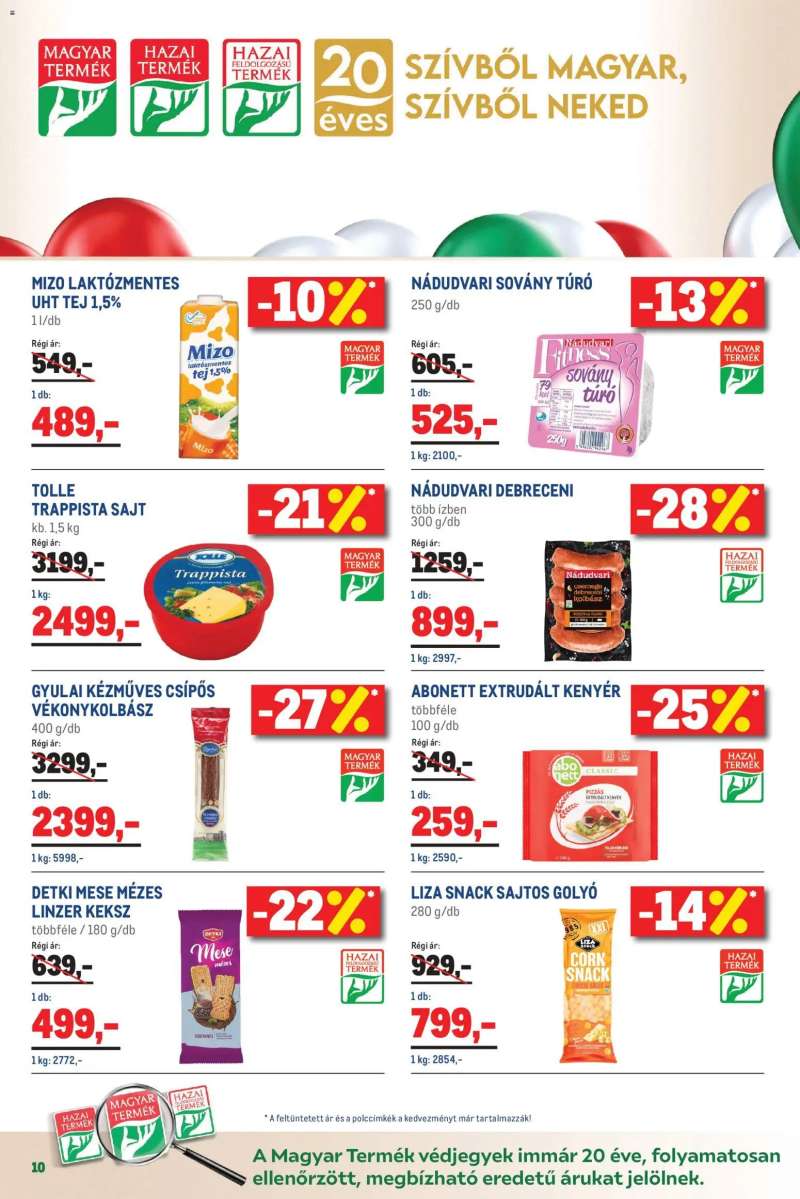 Metro Élelmiszer és Szezonális katalógus 2026/03 10 oldal