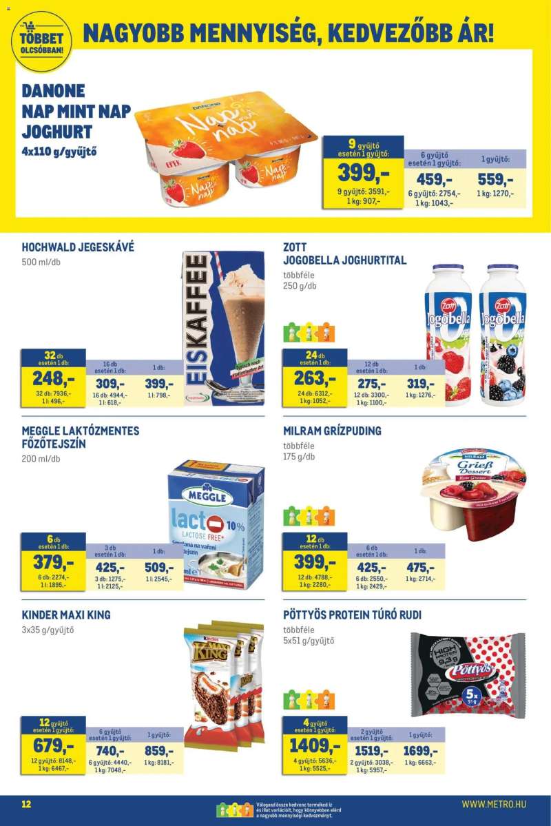 Metro Élelmiszer és Szezonális katalógus 2026/03 12 oldal