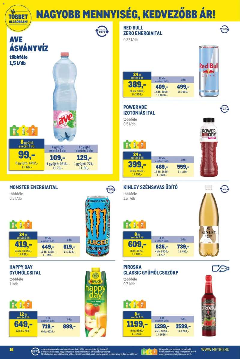 Metro Élelmiszer és Szezonális katalógus 2026/03 16 oldal