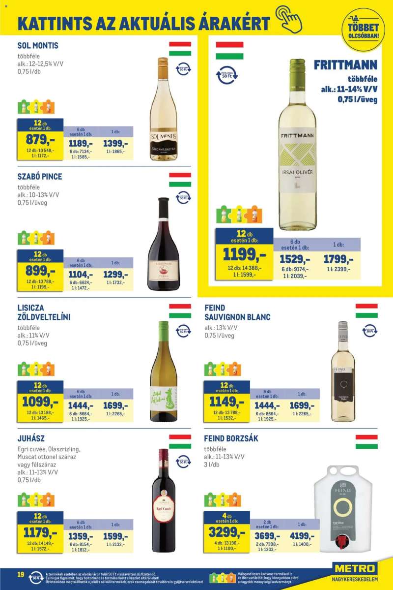 Metro Élelmiszer és Szezonális katalógus 2026/03 19 oldal