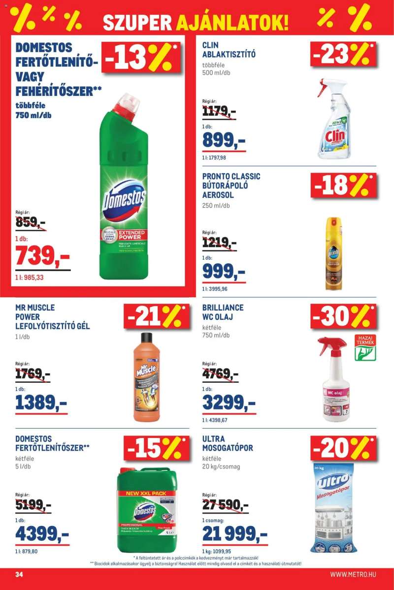 Metro Élelmiszer és Szezonális katalógus 2026/03 34 oldal