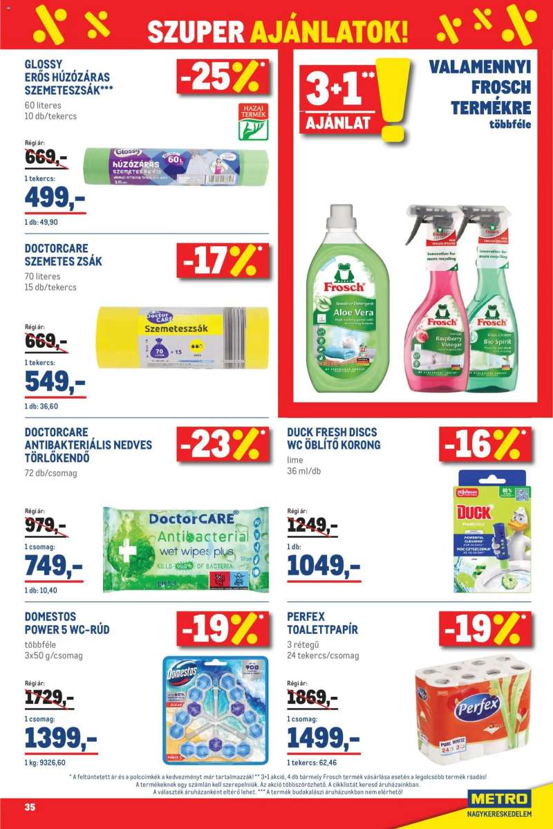 Metro Élelmiszer és Szezonális katalógus 2026/03 35 oldal