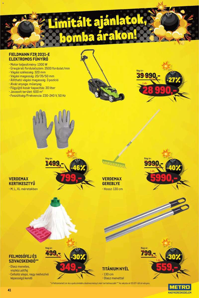 Metro Élelmiszer és Szezonális katalógus 2026/03 41 oldal