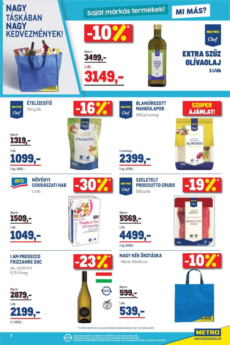 Metro Élelmiszer és Szezonális katalógus 2026/03 7 oldal