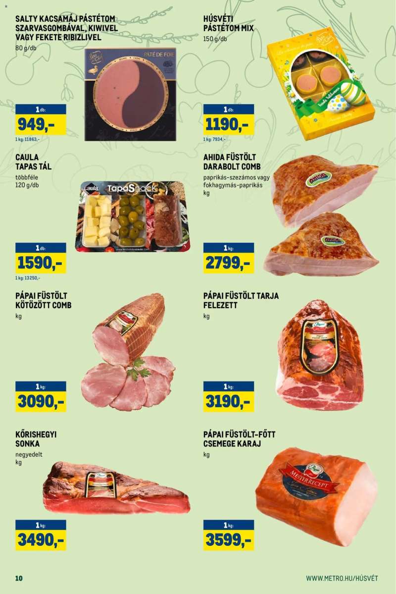 Metro Húsvét Nagyban 10 oldal