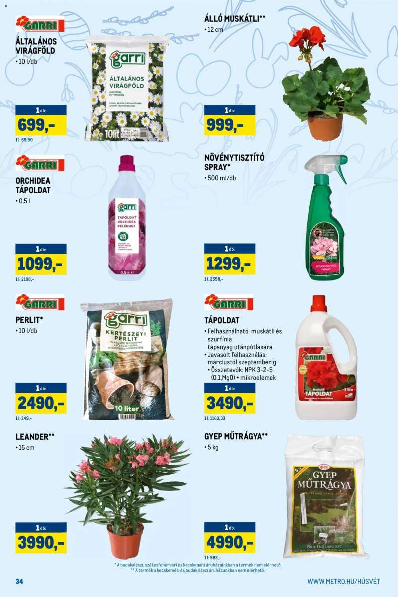 Metro Húsvét Nagyban 34 oldal