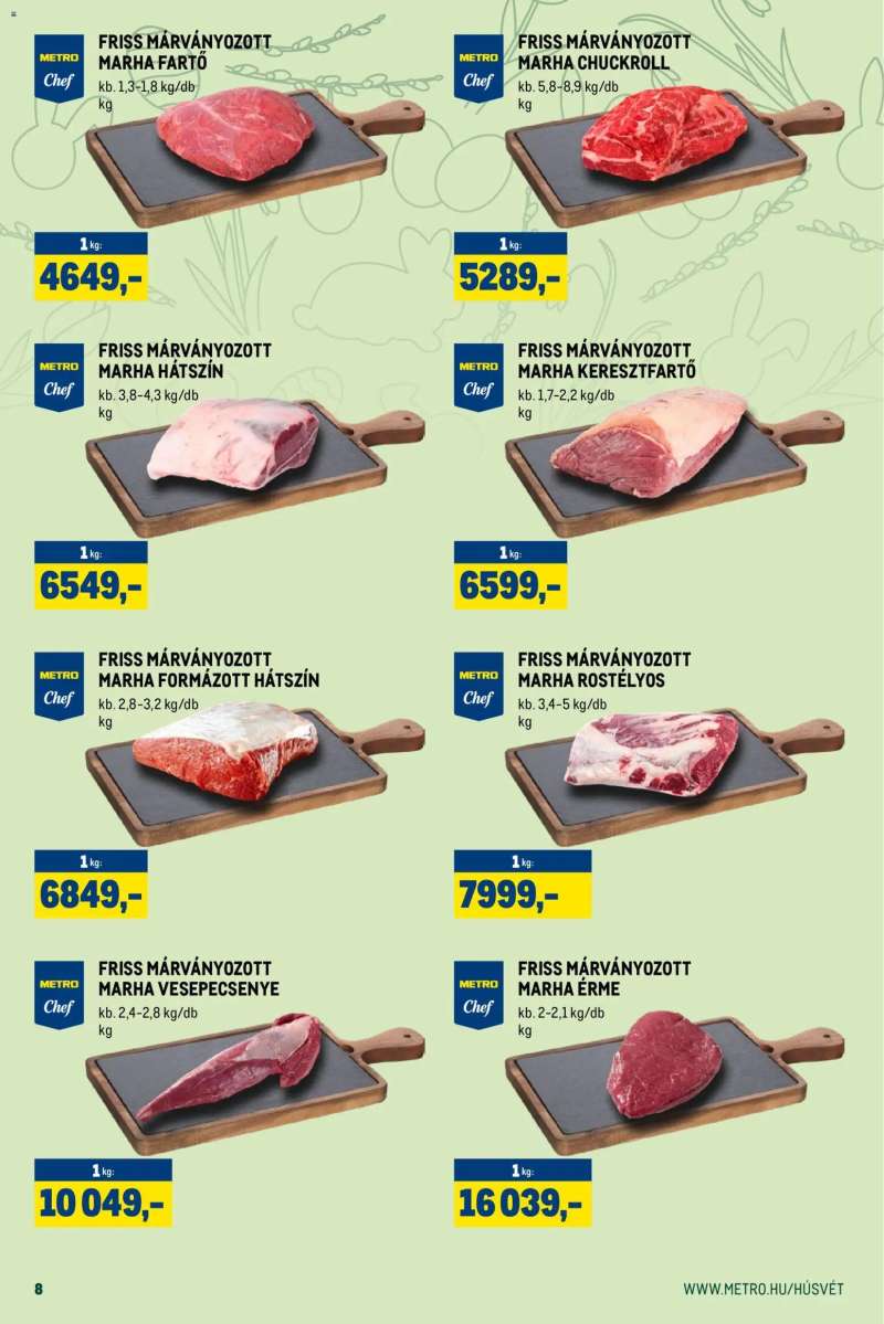 Metro Húsvét Nagyban 8 oldal