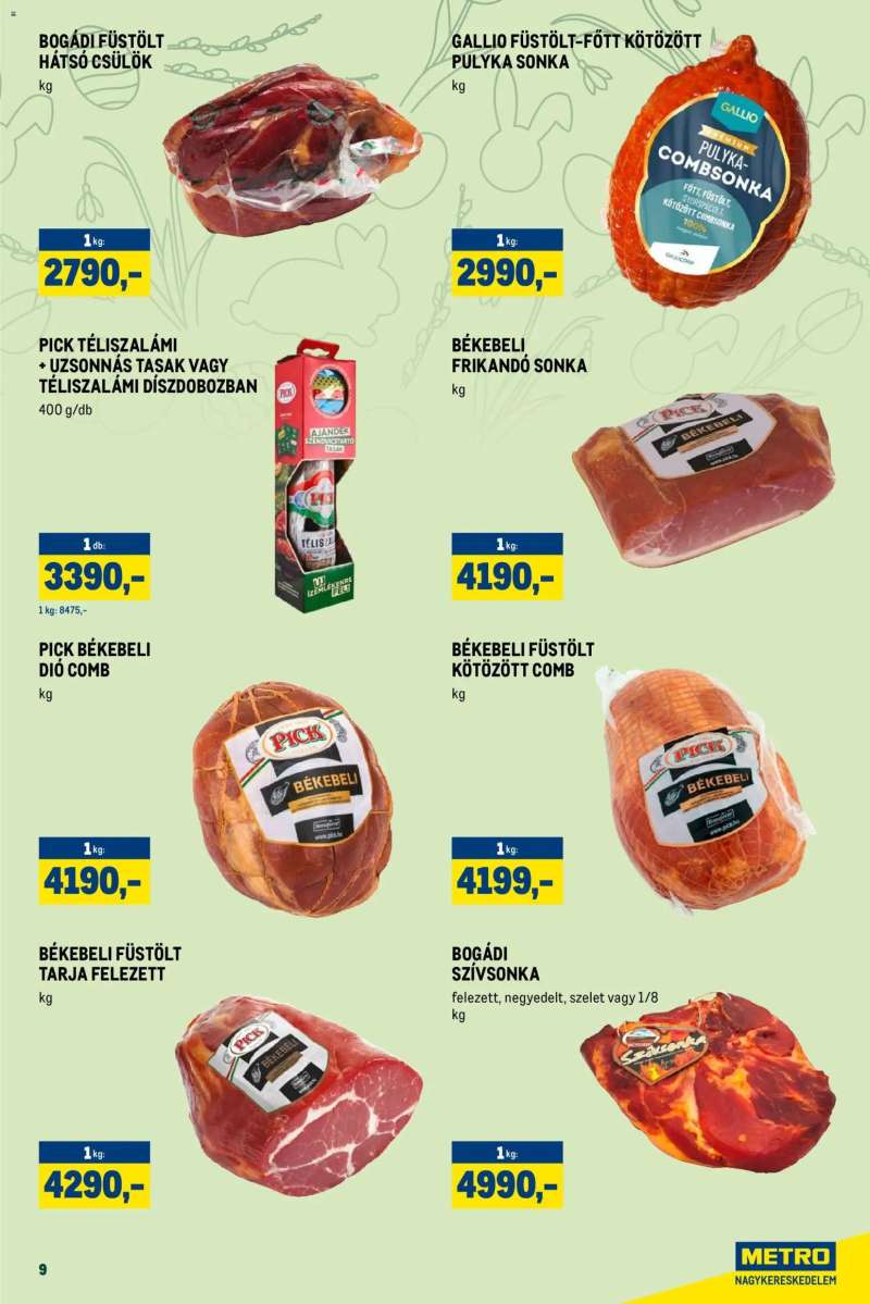 Metro Húsvét Nagyban 9 oldal