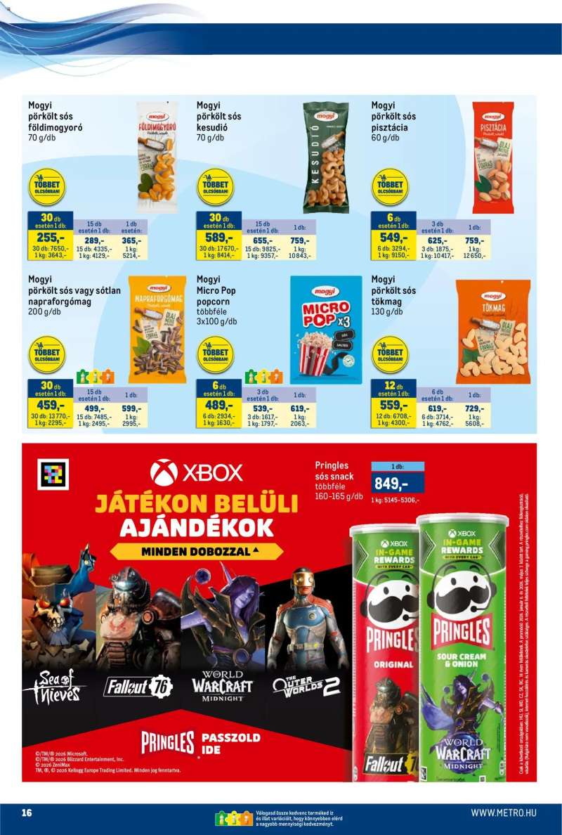 Metro Metro akciós újság 16 oldal