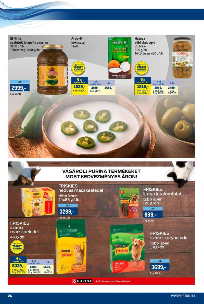 Metro Metro akciós újság 26 oldal