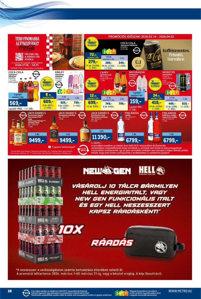 Metro Metro akciós újság 28 oldal