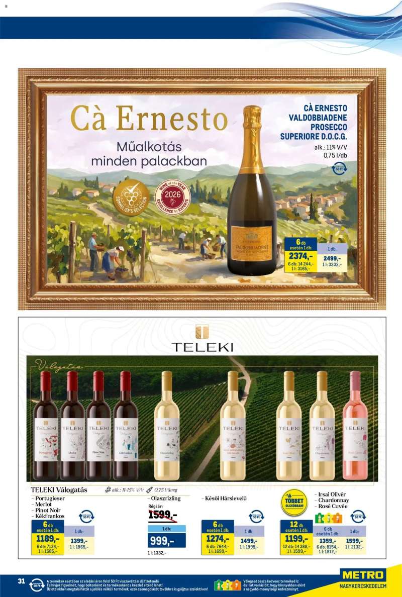 Metro Metro akciós újság 31 oldal