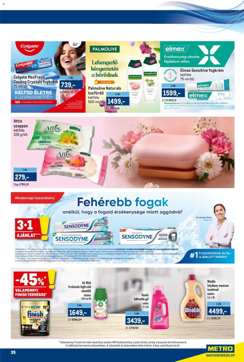 Metro Metro akciós újság 35 oldal