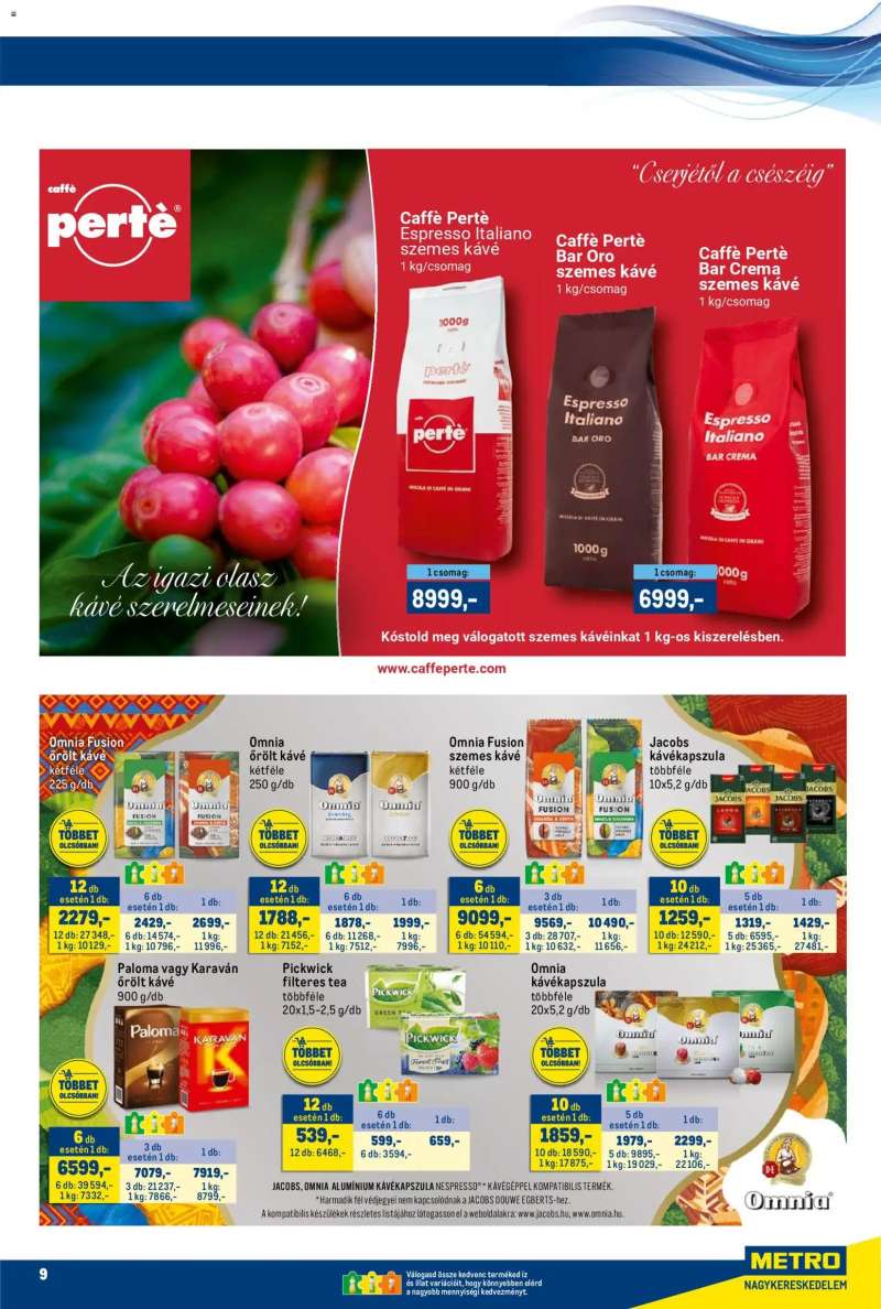 Metro Metro akciós újság 9 oldal