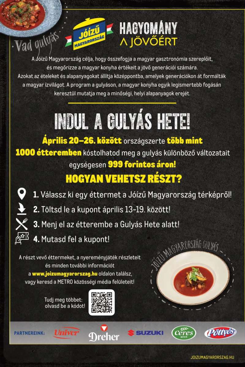 Metro Metro Jóízű Magyarország kivonat 1 oldal