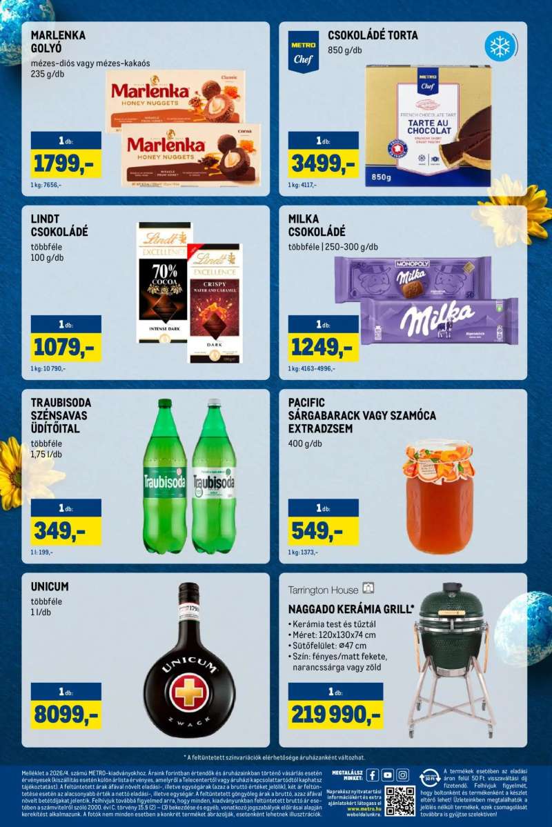 Metro Metro Bajnok ajánlatok Húsvétra! 2 oldal