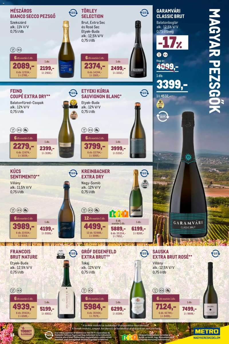 Metro Metro Tavaszi borkatalógus 2026/04 12 oldal