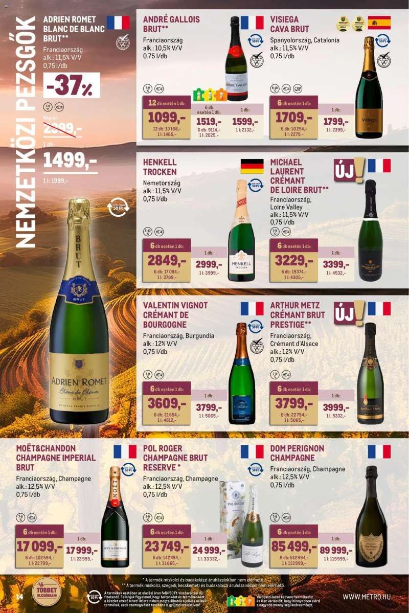Metro Metro Tavaszi borkatalógus 2026/04 13 oldal