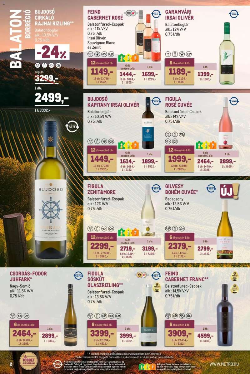 Metro Metro Tavaszi borkatalógus 2026/04 2 oldal