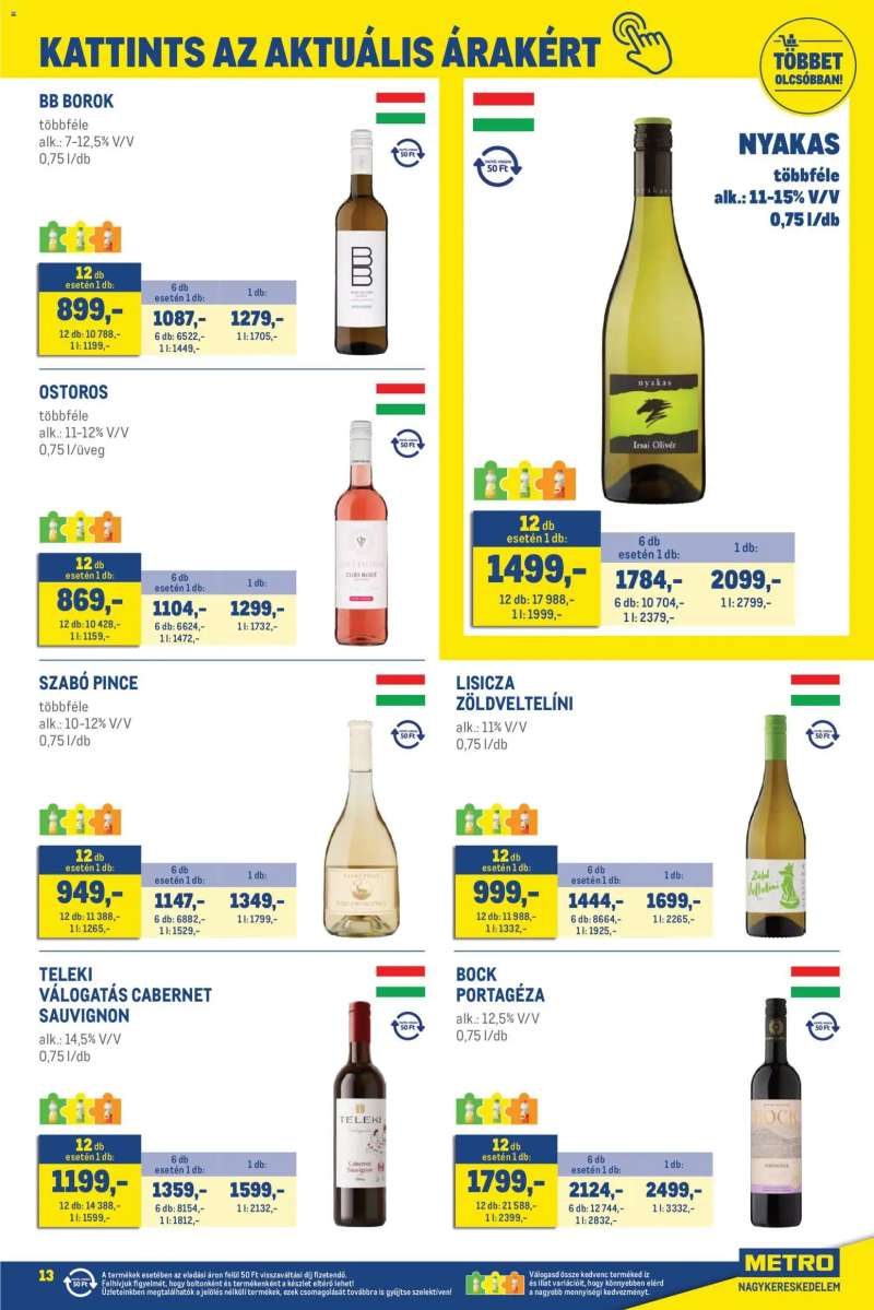 Metro Metro Élelmiszer és Szezonális katalógus 2026/04 13 oldal