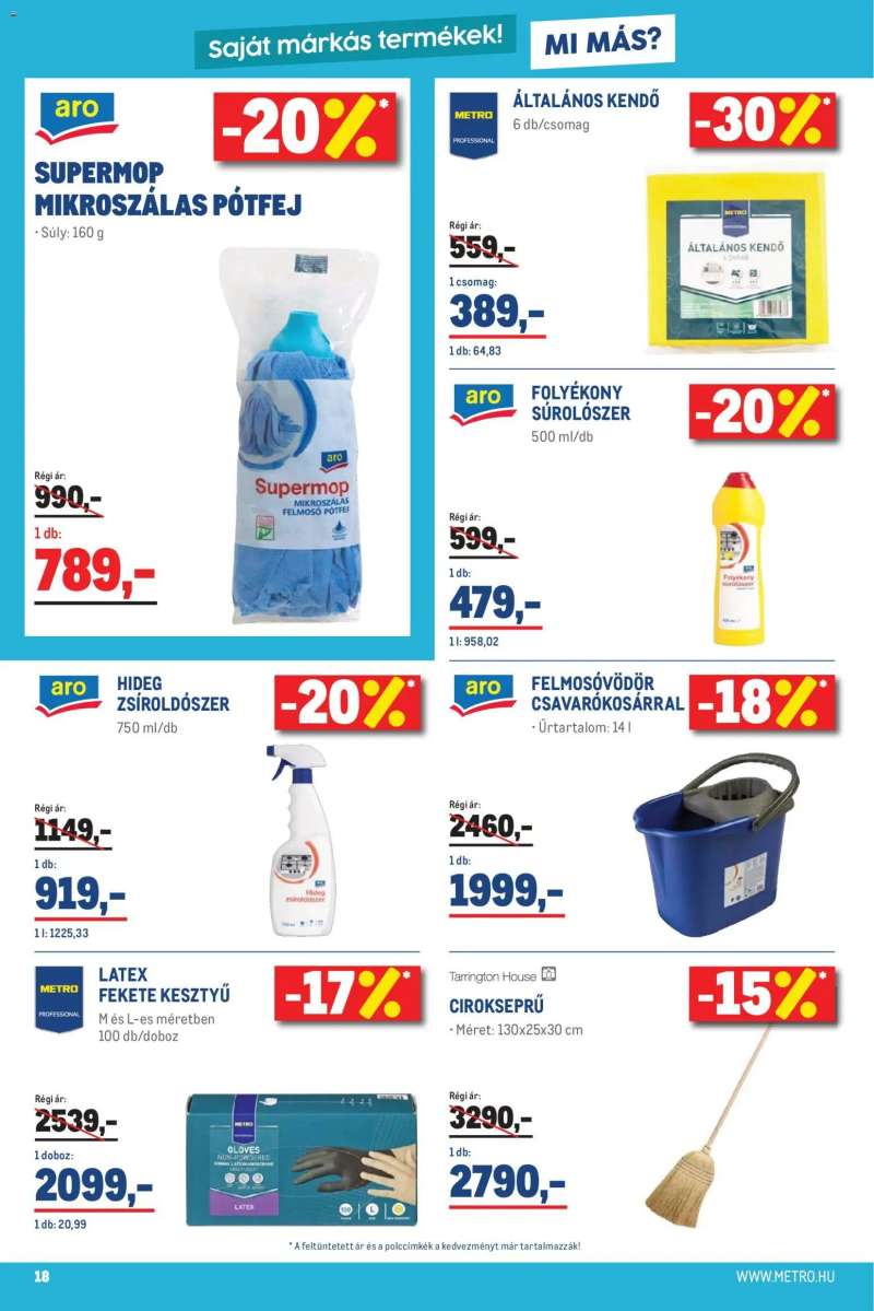 Metro Metro Élelmiszer és Szezonális katalógus 2026/04 18 oldal