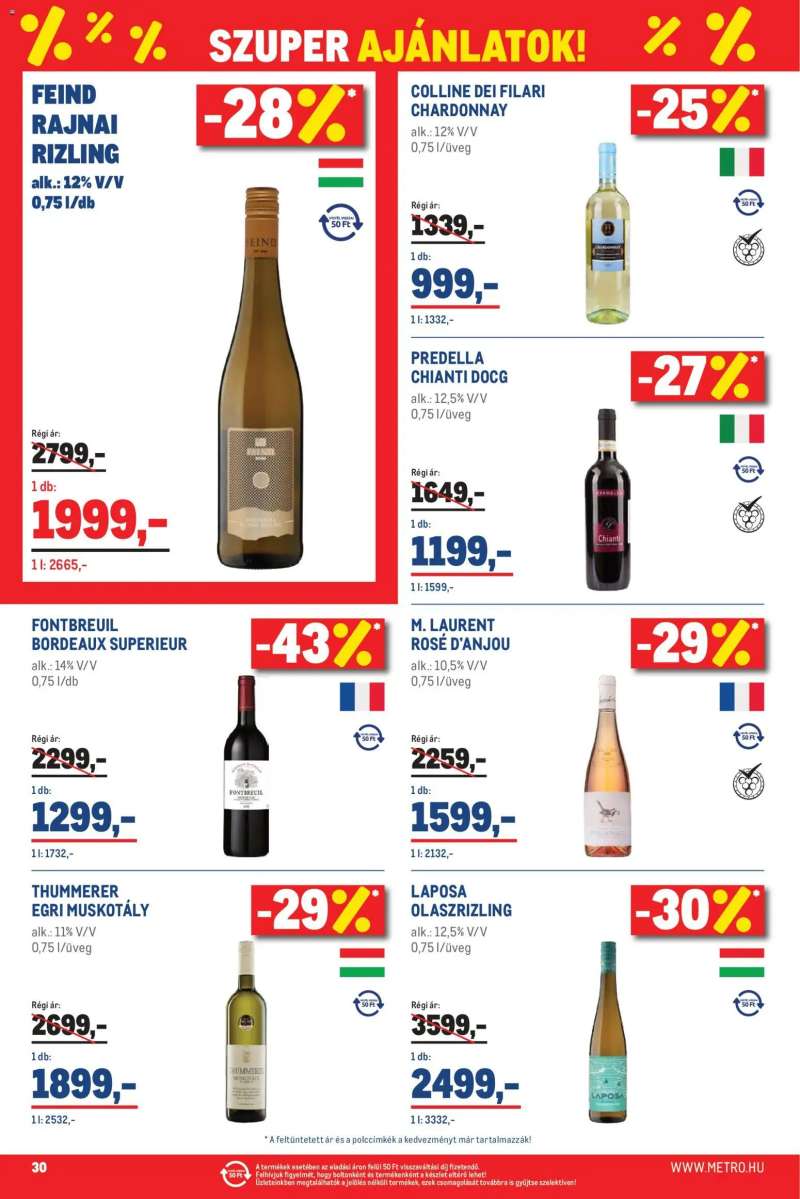 Metro Metro Élelmiszer és Szezonális katalógus 2026/04 30 oldal